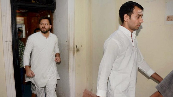 tejashwi yadav and tej pratap yadav tejashwi yadav and tej pratap yadav