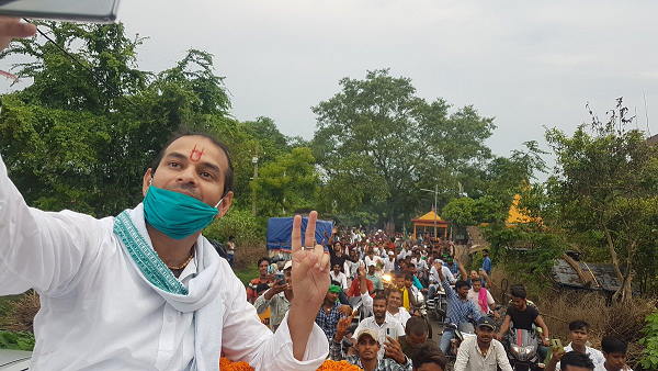 Lalu yadav son Tej pratap yadav changed his seat in bihar assembly elections 2020, now contest from hasanpur seat Lalu yadav son Tej pratap yadav changed his seat in bihar assembly elections 2020, now contest from hasanpur seat