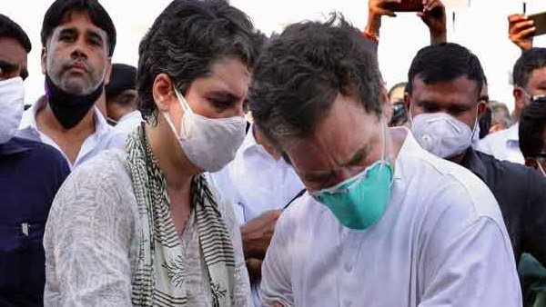  राहुल-प्रियंका का हंसते हुए वीडियो भाजपा ने किया शेयर 