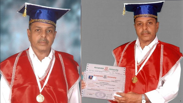 59 वर्षीय भानू पटेल अब तक 54 डिग्रियां ले चुके