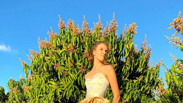 आम की गुठली से कॉटन जैसा कपड़ा चाहती हैं जेसिका