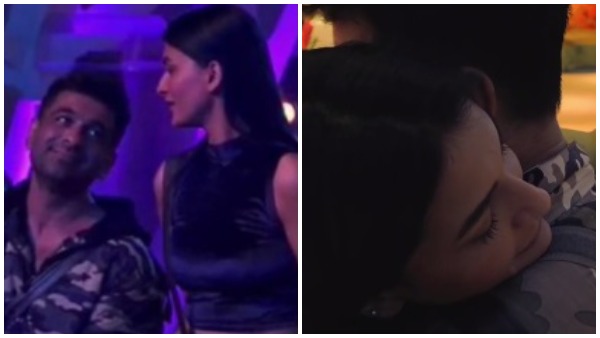 एजाज ने पवित्रा को किया किस