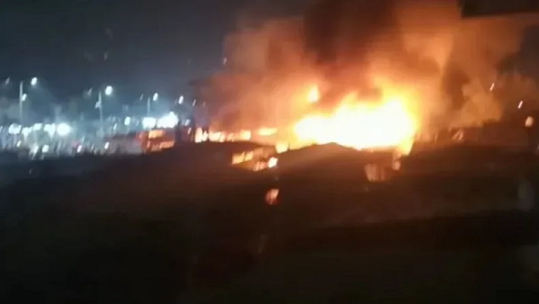 Death toll in the fire at a textile godown on Piplaj road in Ahmedabad reaches 9, And 14 people saved