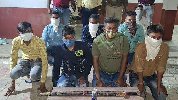 Hookah Bar and harsh Firing in a Birthday Party in Ahmedabad, 10 detained by Police