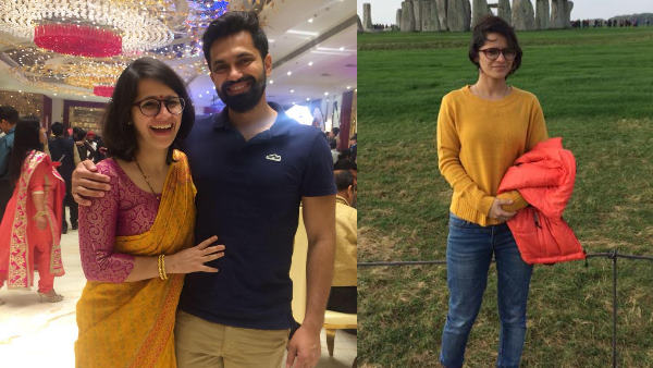 काजल के पति आाशीष ने किया सपोर्ट