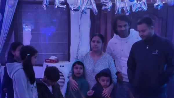 घरवालों के साथ तेजस्वी ने मनाया Birthday, देखें तस्वीरें घरवालों के साथ तेजस्वी ने मनाया Birthday, देखें तस्वीरें