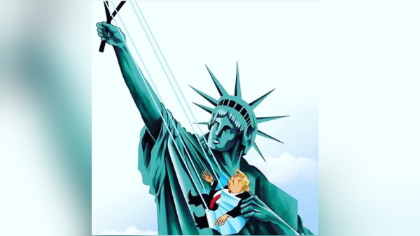 अभय देओल ने शेयर किया ट्रंप का कार्टून 