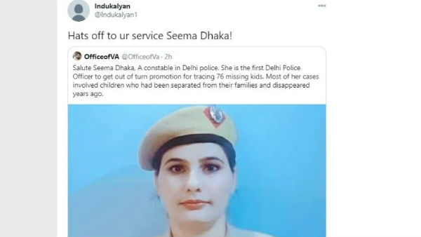 सोशल मीडिया पर छाई सीमा ढाका, लोगों ने कहा-नाज है तुम पर