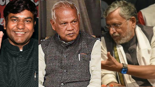 Sushil Modi disclosed audio call of Lalu Yadav, why not Jitanram Manjhi and Mukesh Sahni Sushil Modi disclosed audio call of Lalu Yadav, why not Jitanram Manjhi and Mukesh Sahni