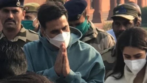 Akshay Kumar Sara Ali Khan and Dhanush starts shooting at Taj Mahal for film Atrangi Re Akshay Kumar Sara Ali Khan and Dhanush starts shooting at Taj Mahal for film Atrangi Re