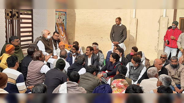 Ex CM of haryana Bhupinder Hooda targets on BJP-JJP govt over farmers protest