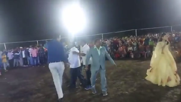 Watch: Thousands of people in engagement event of ex-BJP minister Kantibhai Gamit granddaughter at Gujarat, video viral