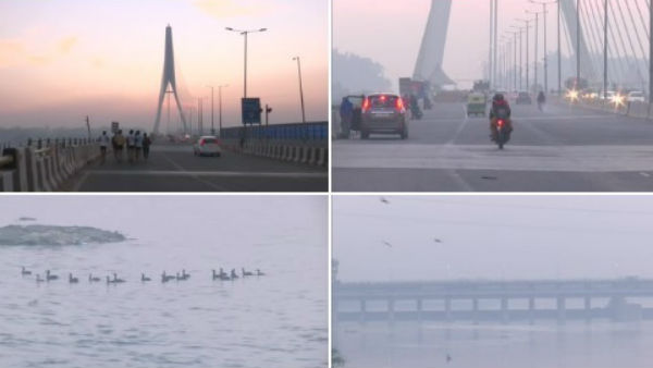 कई इलाकों में घना कोहरा