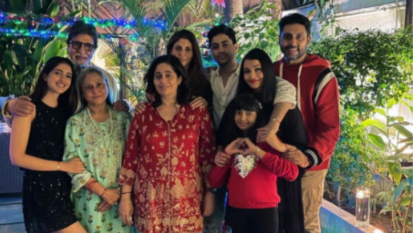 बच्चन परिवार में भी क्रिसमस की धूम