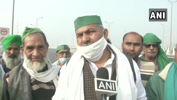 दिल्ली बॉर्डर पर जुटे हैं किसान