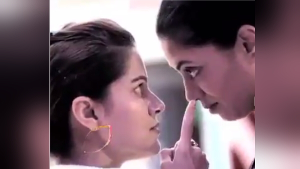 कविता कौशिक और रुबीना में लड़ाई