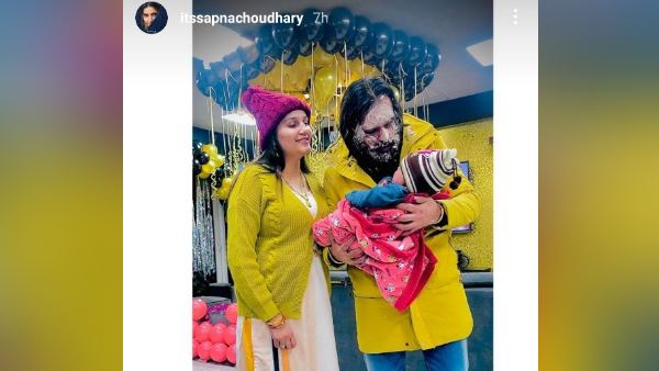 वीर साहू के जन्मदिन पर सपना ने शेयर की तस्वीरें