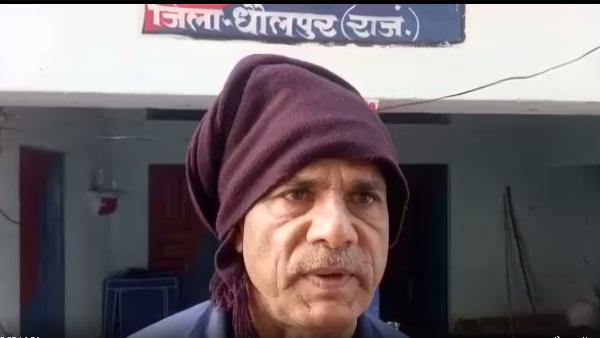धौलपुर के लेबुडा पुरा पुलिस चौकी इलाके की घटना