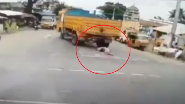 इतने बड़े हादसे के बाद सुरक्षित बची महिला