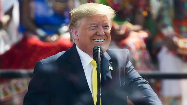 डोनाल्ड ट्रंप की भारत यात्रा