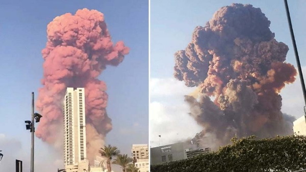 लेबनान में भयानक ब्लास्ट