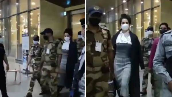 रविवार को ही मुंबई पहुंची हैं कंगना