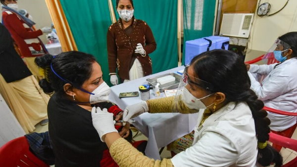 CoWIN में 75 लाख स्वास्थ्य अधिकारियों का डेटा