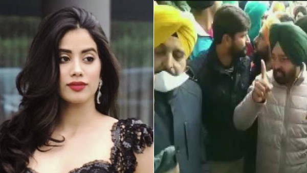 पंजाब के फतेहगढ़ साहिब में जाह्नवी कर रही शूटिंग