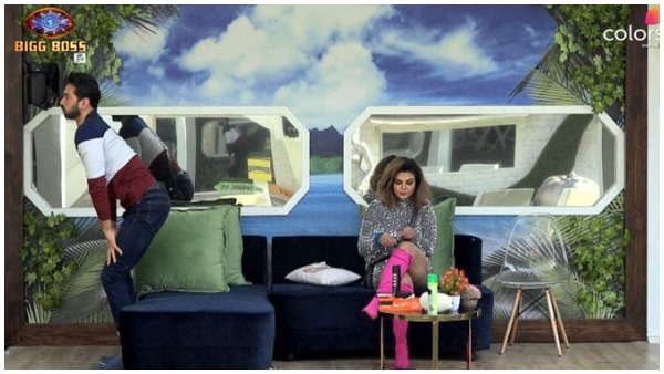 'राखी जिस तरह की औरत वो है, वह मुझे बाहर भी नहीं छोड़ेगी'