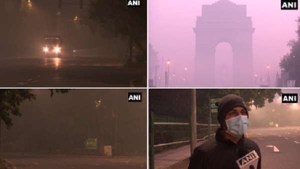 कोहरे की वजह से दृश्यता काफी कम हो गई हैं कोहरे की वजह से दृश्यता काफी कम हो गई हैं