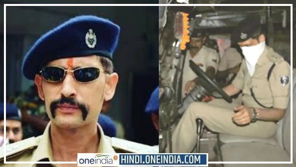 ASI की मूंछों पर फिदा हुए आईपीएस मनु महाराज