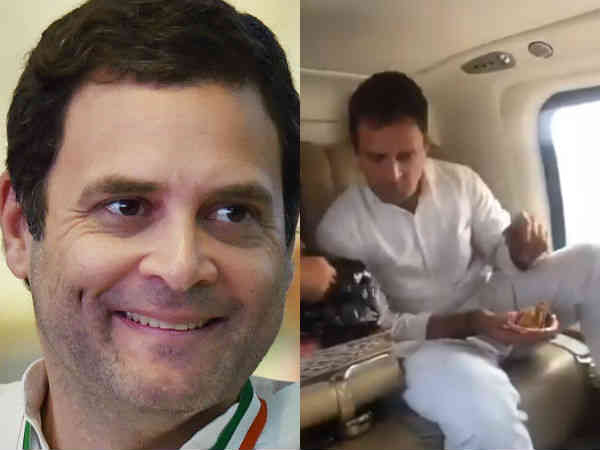 राहुल गांधी का समोसा प्रेम