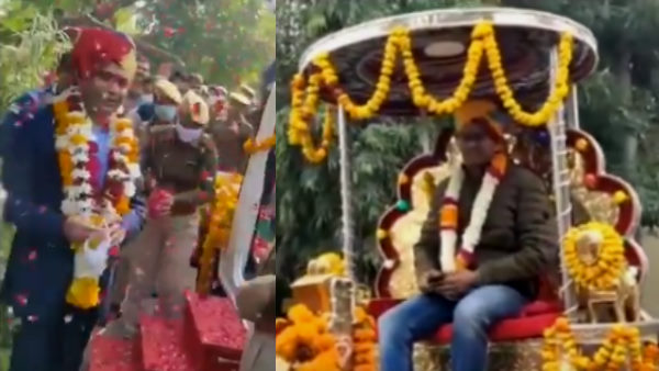  Sikar SP IPS Kunwar Rashtdeep and IPS Dr. Gagandeep Singla farewell Video Goes Viral 