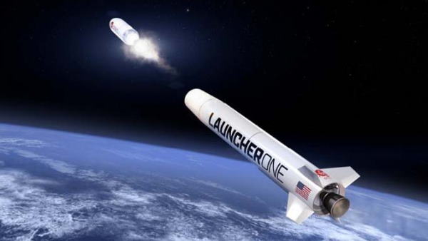 Virgin Orbit launches rocket off 747 aircraft puts nine satellites in space California america
