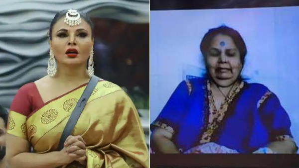  मां को देख रोईं राखी