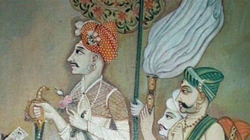 क्या लाल क़िले पर कभी भगवा झंडा भी लहराया है