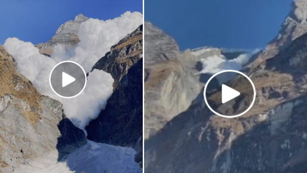 Fact Check Nepal Avalanche video glacier burst in Uttarakhands Chamoli Fact Check Nepal Avalanche video glacier burst in Uttarakhands Chamoli