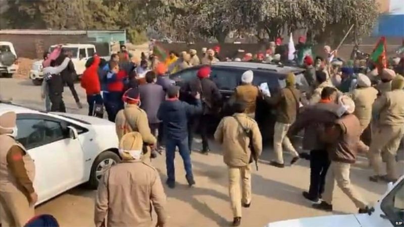 किसान आंदोलन: बीजेपी का पंजाब में क्या होगा? नेताओं का निकलना हुआ मुश्किल