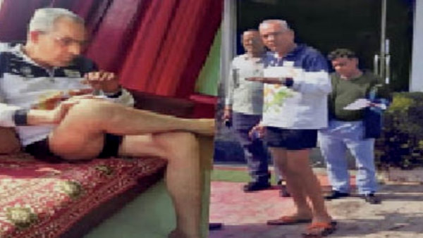 Bharatpur Police jawans beat Jaipur ADCP Rajendra Khot Bharatpur Police jawans beat Jaipur ADCP Rajendra Khot