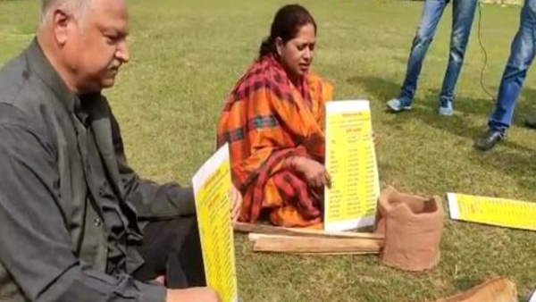 Opposing rising cost of petrol RJD MLA came on bicycle to attend budget session