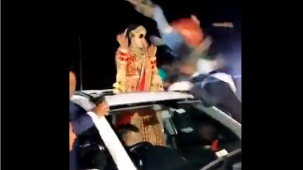 एक व्‍यक्‍ति की मौत, 13 बाराती घायल