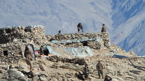Pics of Indian and Chinese troops and tanks disengaging from Pangong lake area in Eastern Ladakh Pics of Indian and Chinese troops and tanks disengaging from Pangong lake area in Eastern Ladakh