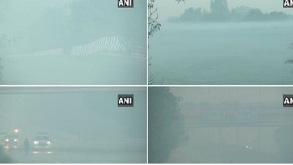 दिल्ली में आज सुबह कोहरा छाया रहा 