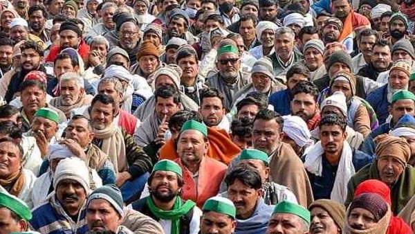 राकेश टिकैत, बलबीर राजेवाल व गुरनाम सिंह चढ़ूनी पहुंचे