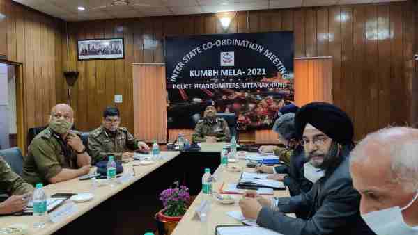 Kumbh Mela 2021: Meeting over 2021 Haridwar Kumbh Mela underway at Police HQ in Dehradun Kumbh Mela 2021: Meeting over 2021 Haridwar Kumbh Mela underway at Police HQ in Dehradun