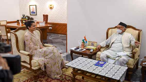 कंगना से मिलकर राज्यपाल ने खराब किया 'सरकार' का मूड