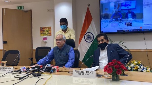 नीति आयोग की गवर्निंग काउंसिल बैठक में किसी राज्य ने नहीं की कृषि कानूनों को निरस्त करने की मांग: राजीव कुमार नीति आयोग की गवर्निंग काउंसिल बैठक में किसी राज्य ने नहीं की कृषि कानूनों को निरस्त करने की मांग: राजीव कुमार