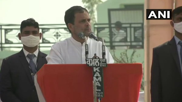 Congress leader Rahul Gandhi to address Kisan Mahapanchayat at Hanumangarh Congress leader Rahul Gandhi to address Kisan Mahapanchayat at Hanumangarh