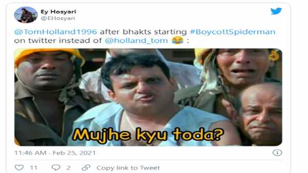 Narendra Modi stadium:Tom Holland an English historian and cricketer made a satire on Twitter, raising fears of Spider-Mans boycott