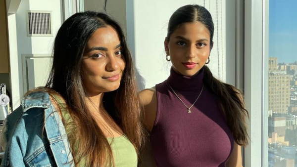 सोशल मीडिया पर एक्टिव रहती हैं सुहाना